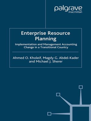 cover image of Enterprise Resource Planning